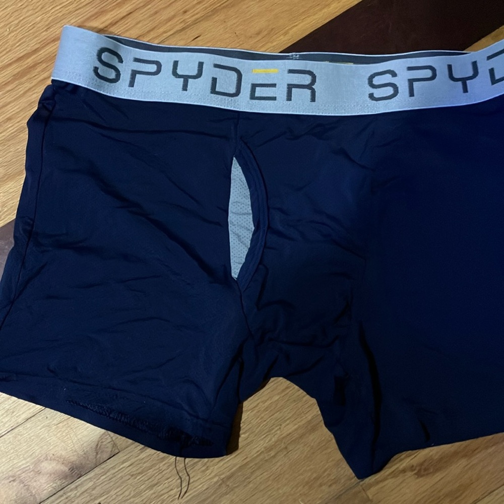 Spyder Men's Dark Blue Boxer Briefs